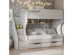 Кровать двухъярусная Каприз-22 КПР.22 в Депутатском - deputatskij.mebel-nsk.ru | фото