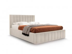 Кровать мягкая 1,6 Вена стандарт, вар.2 в Депутатском - deputatskij.mebel-nsk.ru | фото