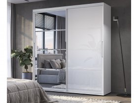 Шкаф-купе Крафт-6 2,0м (белый) в Депутатском - deputatskij.mebel-nsk.ru | фото